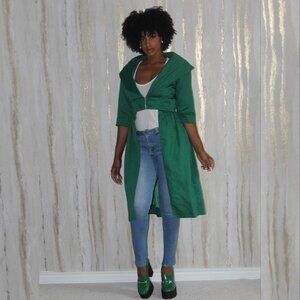 MEDIUM Green Coat